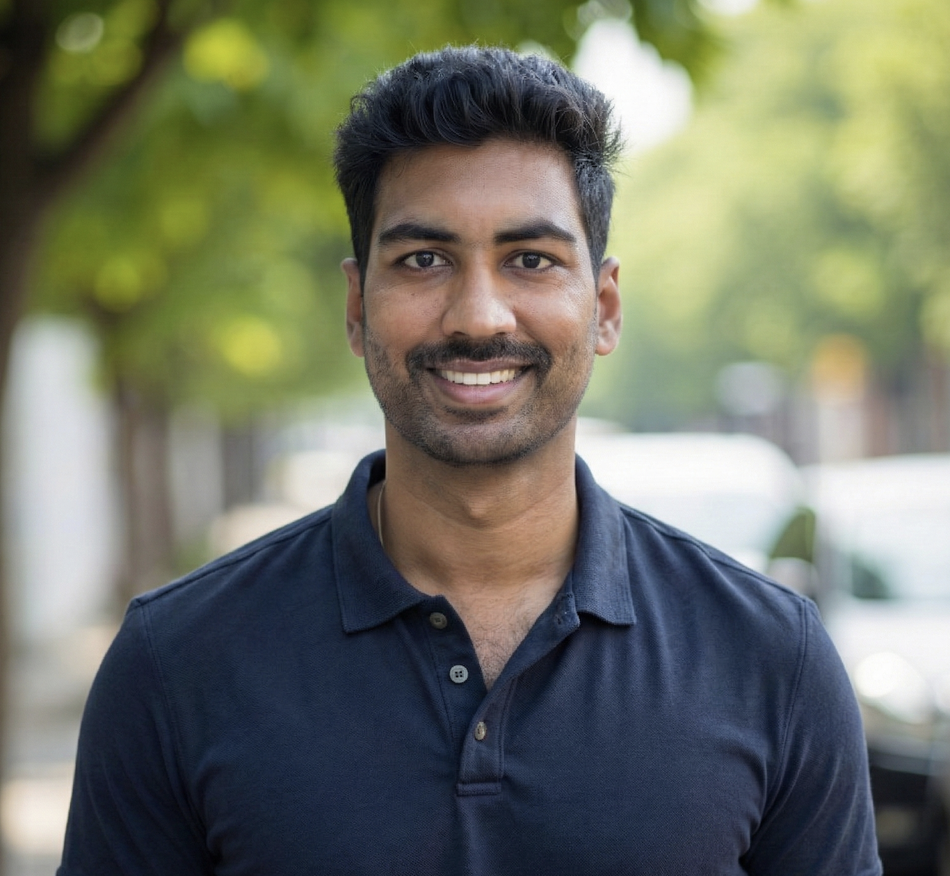 Professional headshot of Prakyath Reddy - DevOps Engineer
